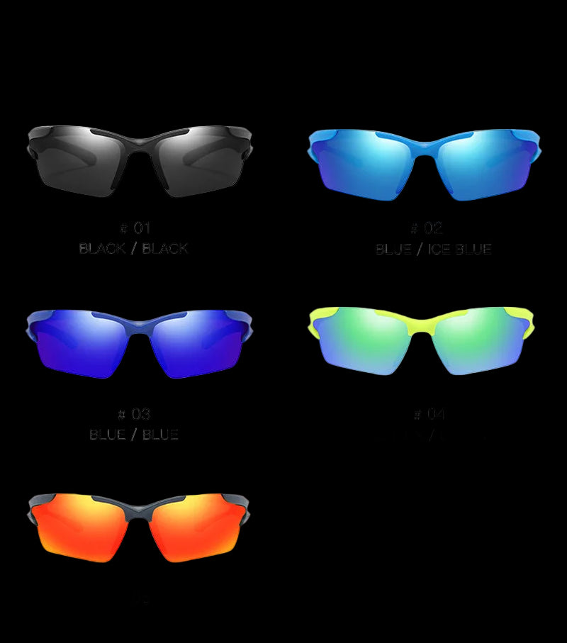Sunglasses Men Women Sports Sunglasses Dustproof Glasses Classic Dazzle Colour Film Driving Fishing Motorcycle Running Travel