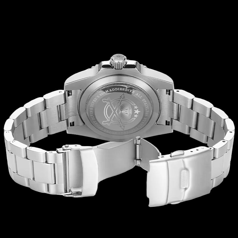 Quartz Watch Luxury Brand Men Watches Waterproof Business 41Mm Watch C3 Luminous Stainless Steel Black Diver Watch