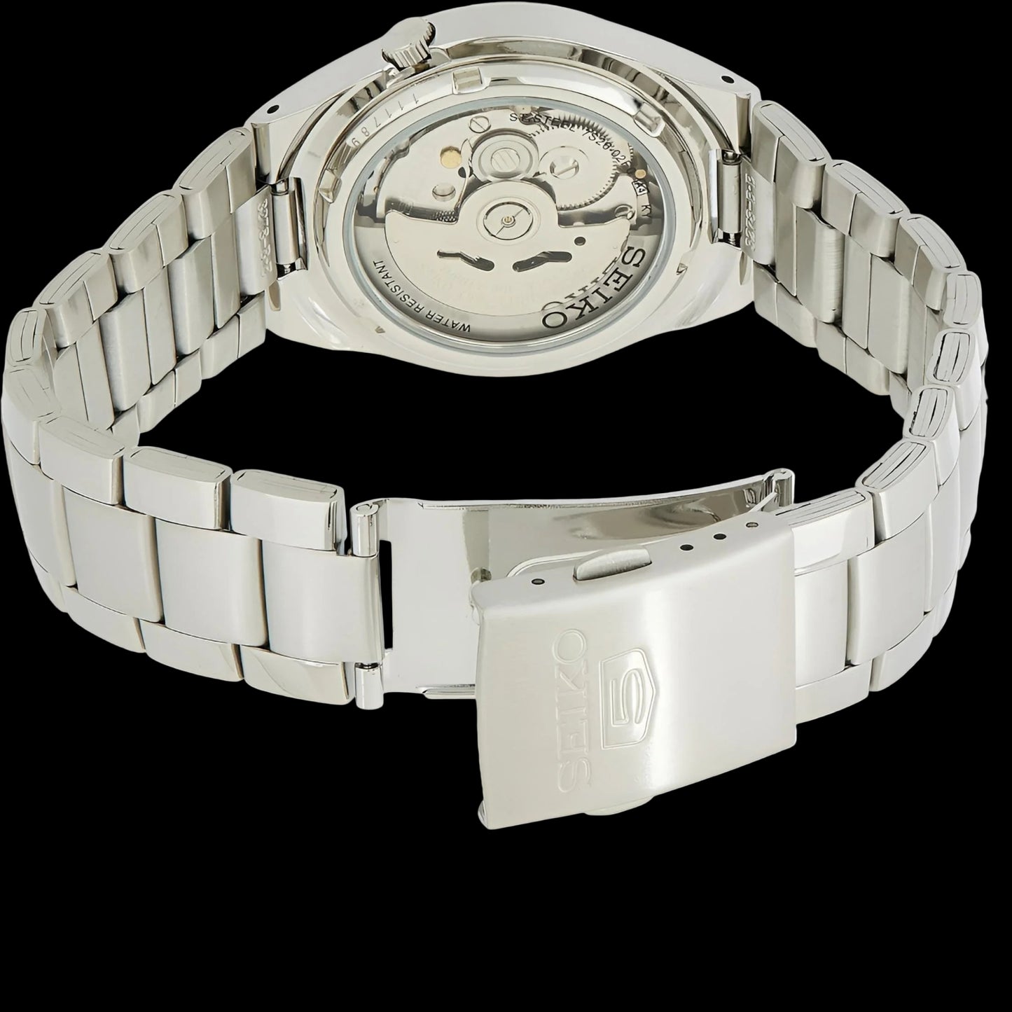 Men'S 5 Automatic SNK615K Blue Stainless-Steel Automatic Dress Watch