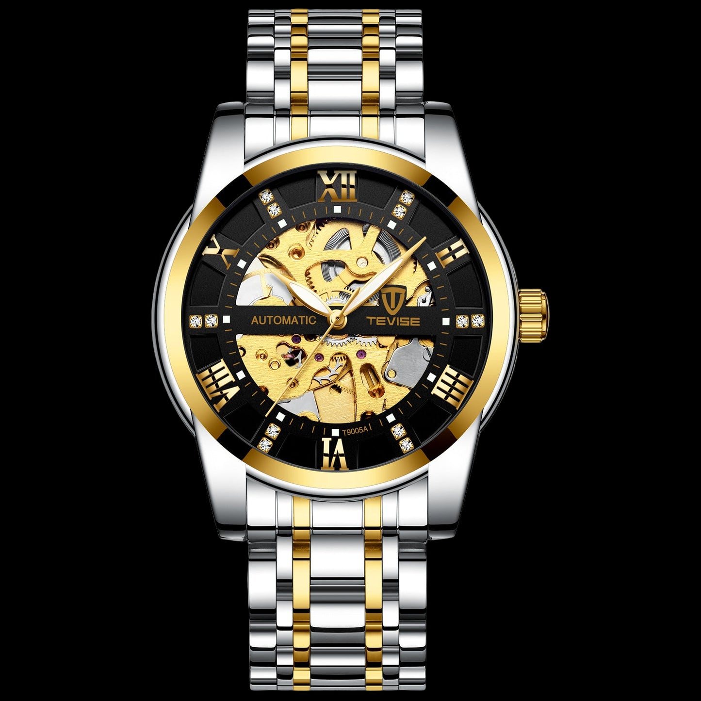 Men''S Fashion Watch Fashion Automatic Mechanical Watch Hollow Watch Watch Waterproof Men''S Watch