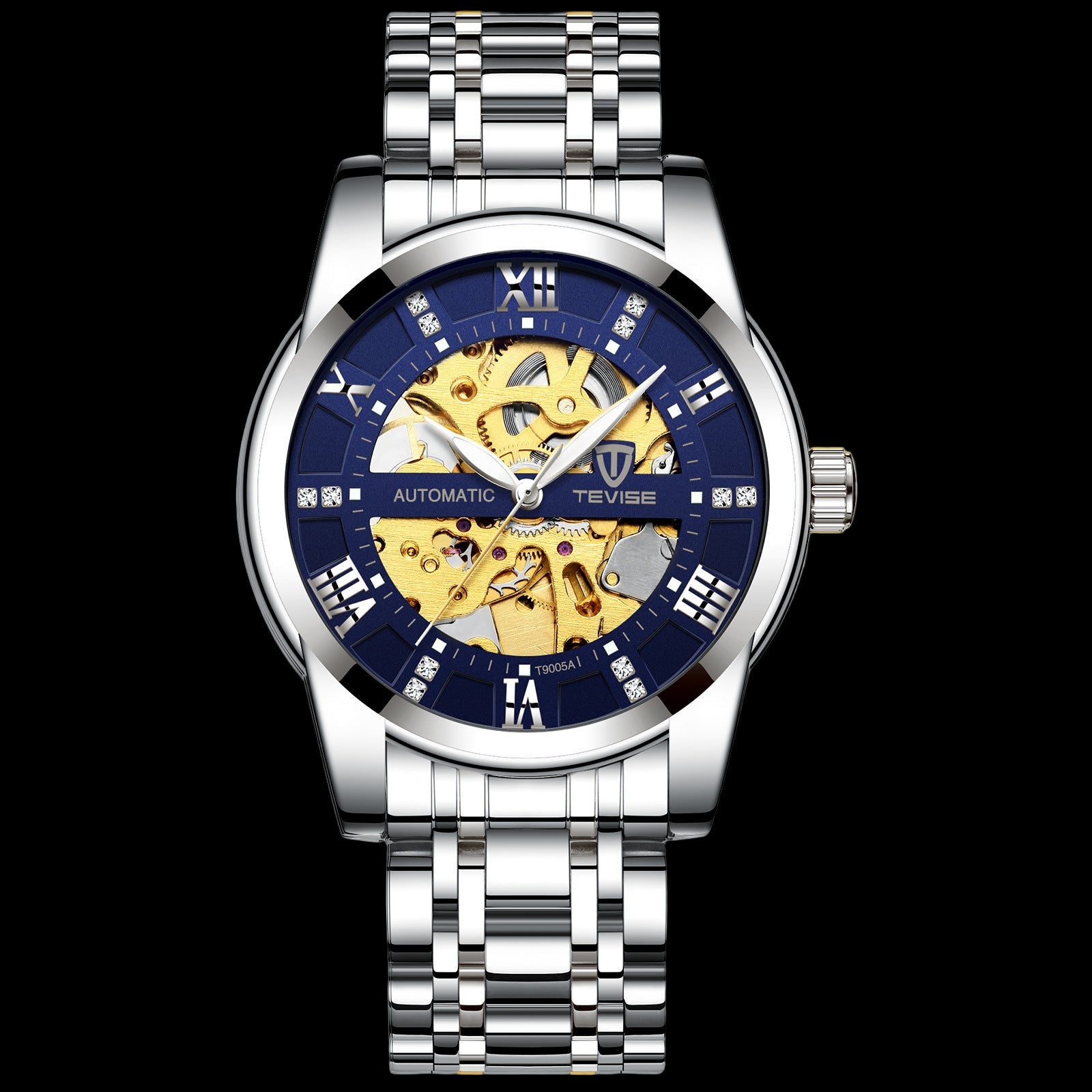 Men''S Fashion Watch Fashion Automatic Mechanical Watch Hollow Watch Watch Waterproof Men''S Watch