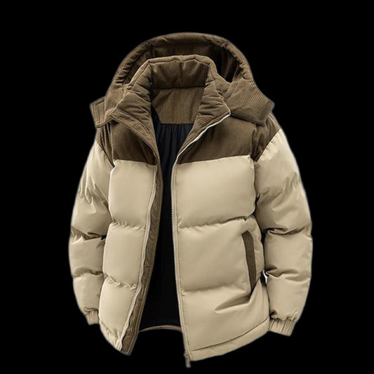 ABRIGO DE INVIERNO HOMBRE – CAPUCHA DESMONTABLE